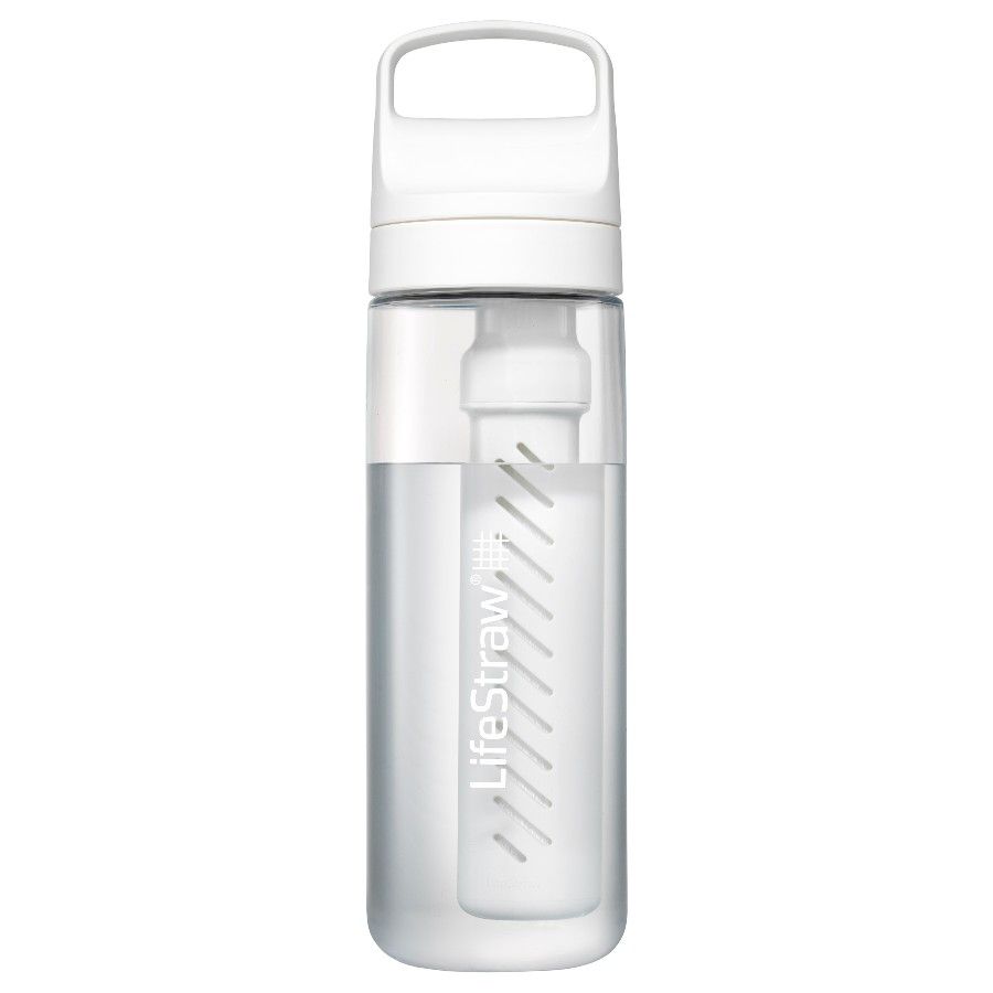 Botella de Filtro de Agua Lifestraw Go 2.0, Transparente, 650 ML, claro