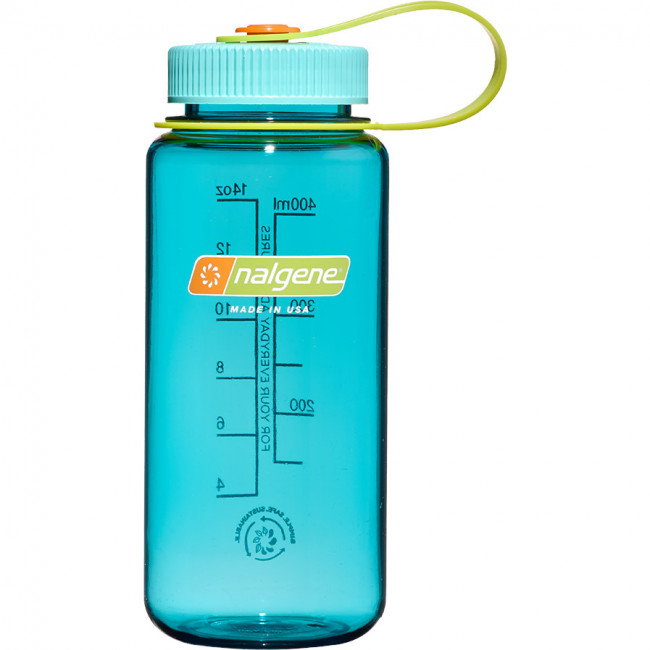 Botella Nalgene de boca ancha, 500 ml, azul