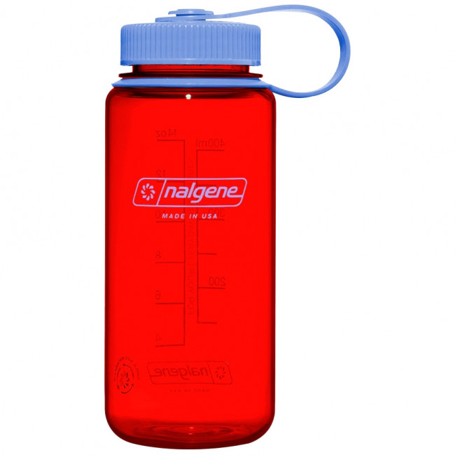 Botella Nalgene de boca ancha, 500 ml, naranja