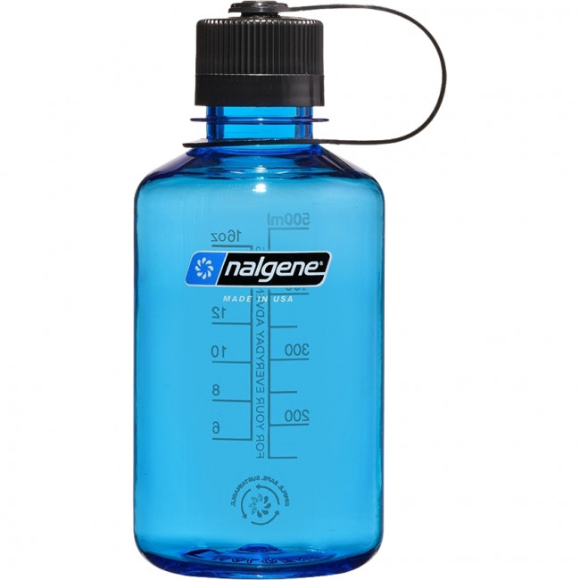 Botella Nalgene de boca estrecha, 500 ml, pizarra