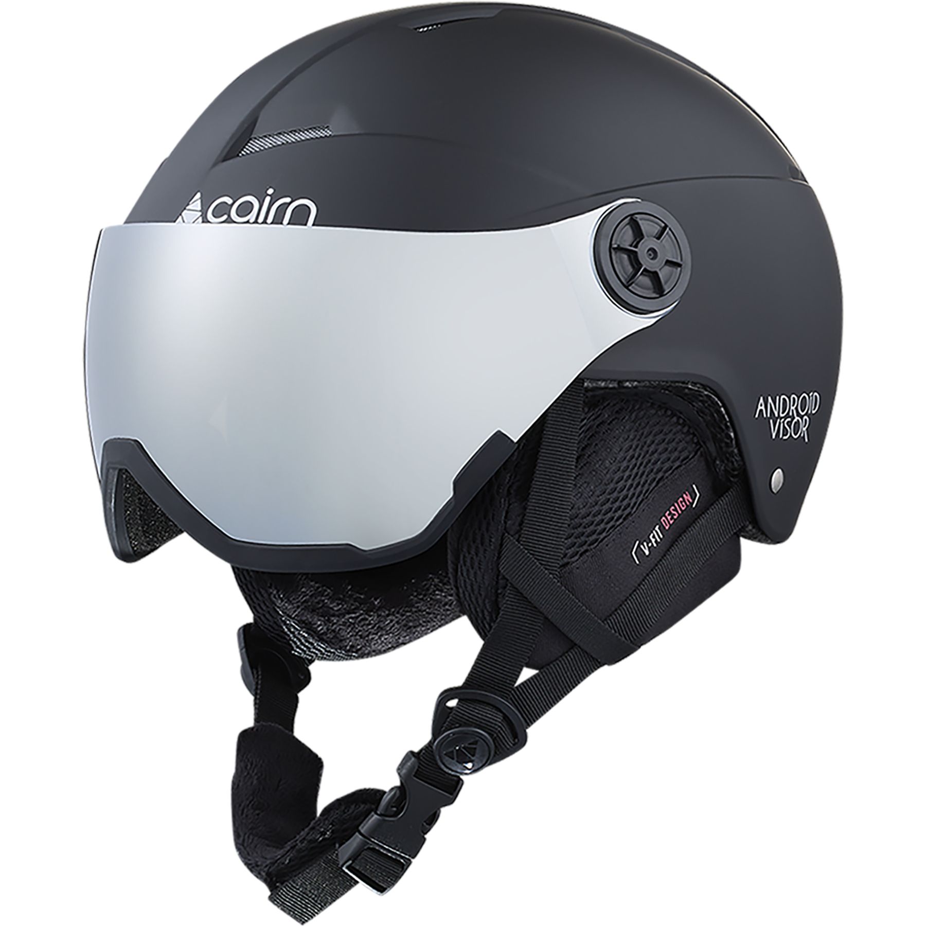 Android Visor, casco de esquí con visor, junior