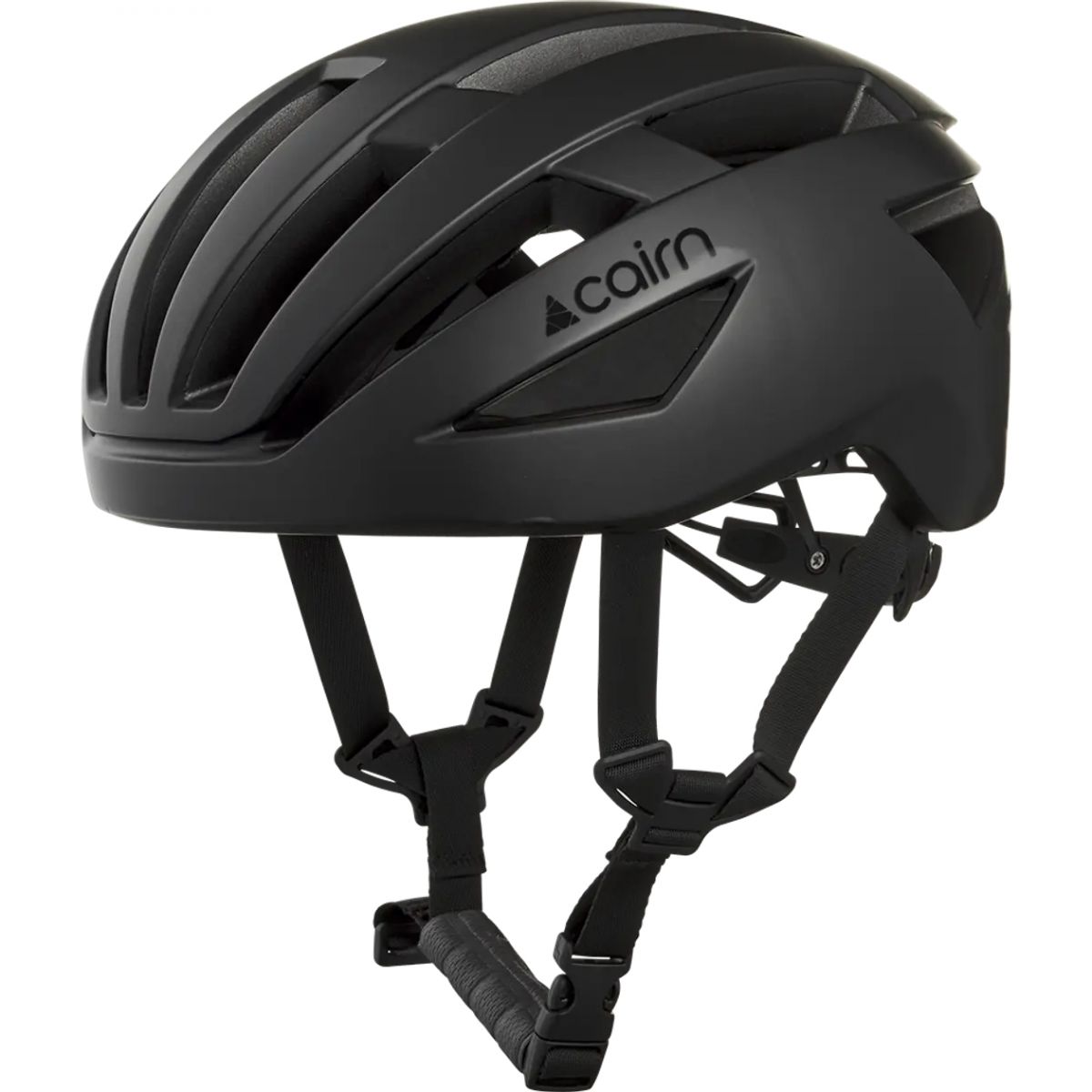Cairn Atom, casco de bicicleta, negro