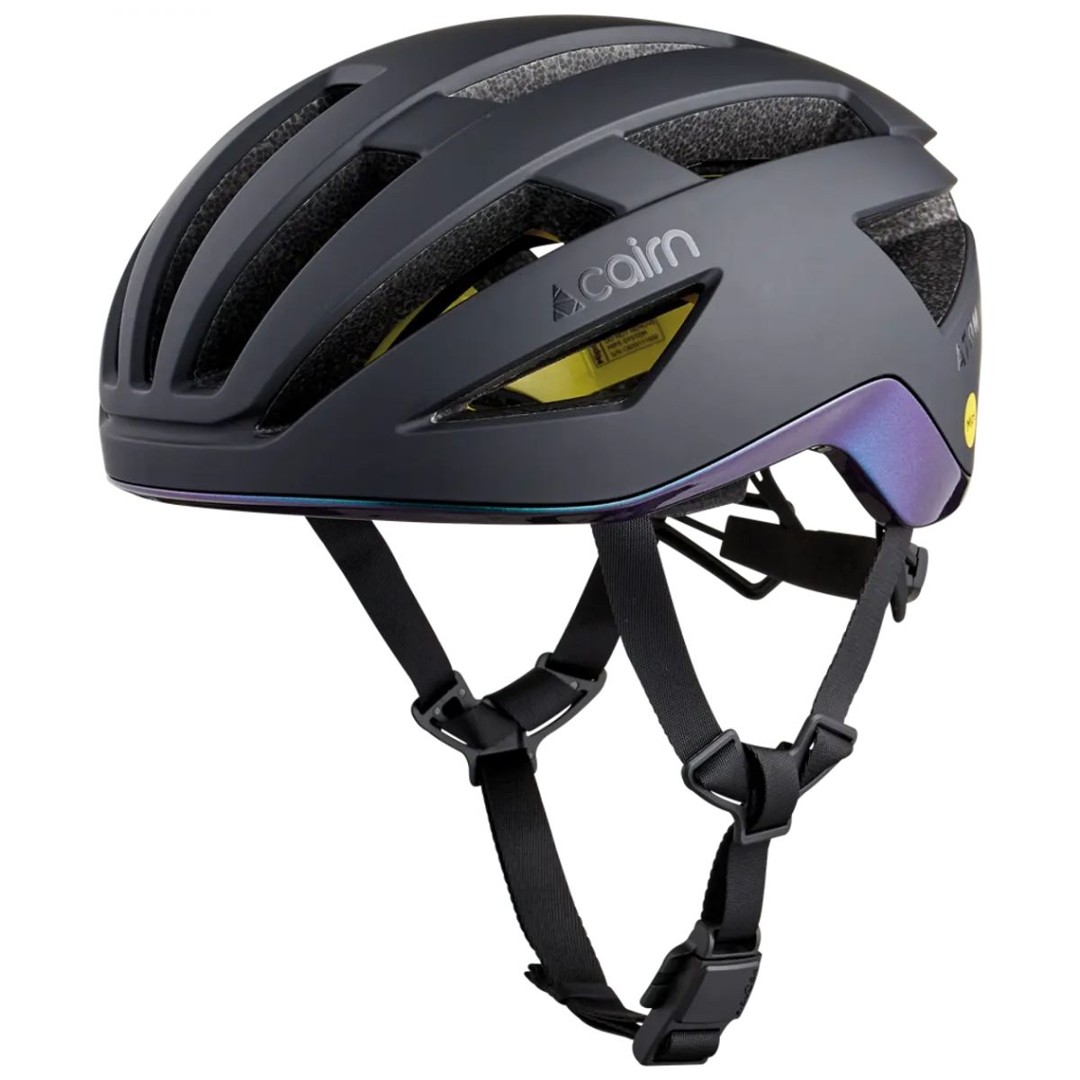 Cairn Atom MIPS, casco de bicicleta, negro