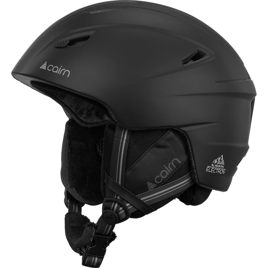 Electron, Casco de esquí, negro mate