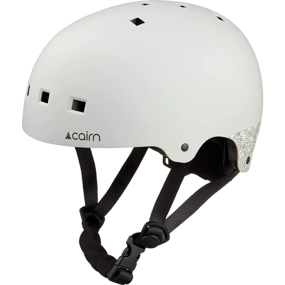 Cairn Eon J, casco de bicicleta, junior, gris claro