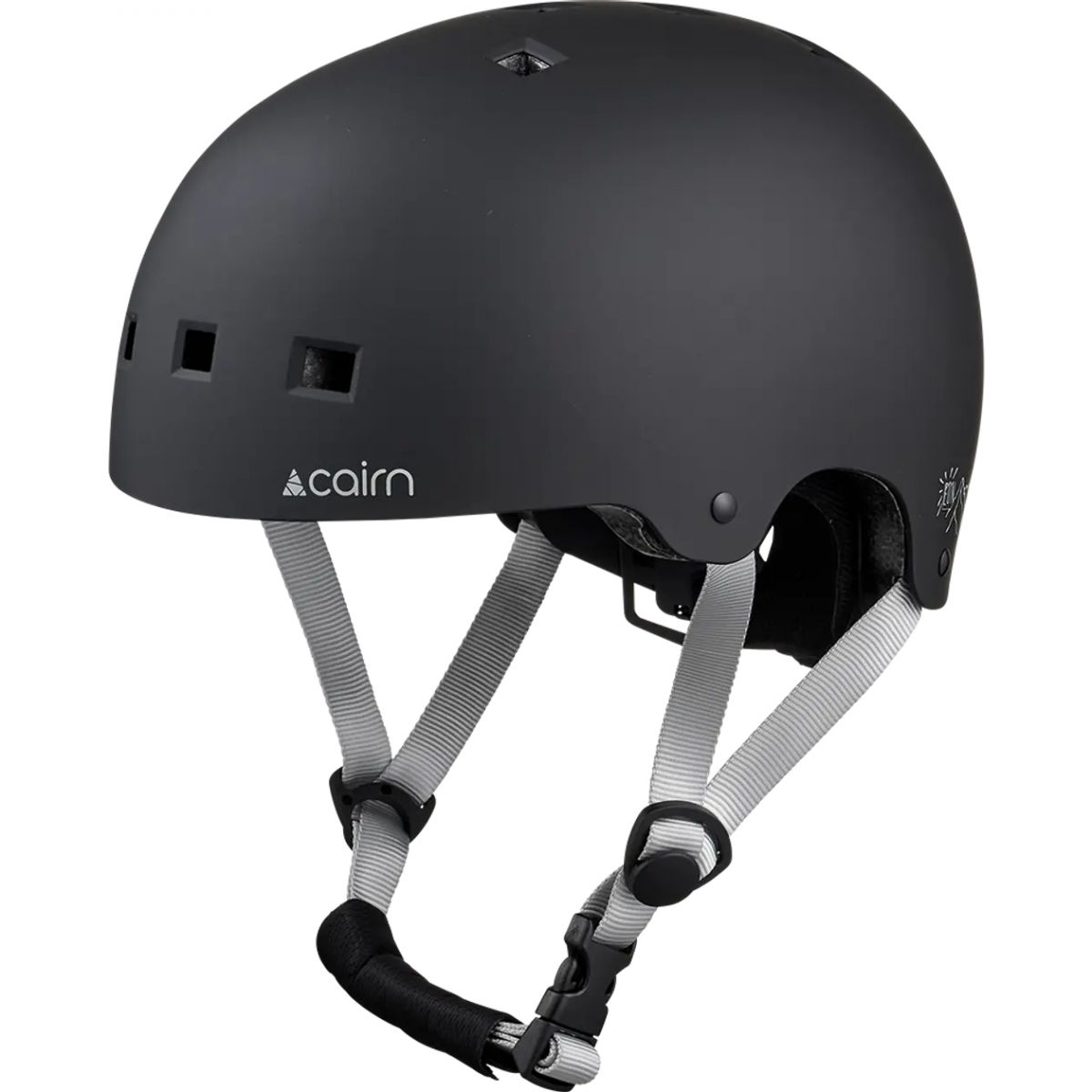 Cairn Eon J, casco de bicicleta, junior, negro