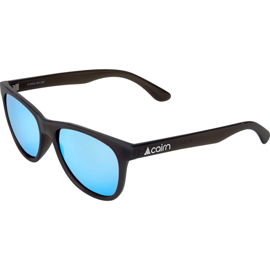 Cairn Foolish Polarized, gafas de sol, negro/azul