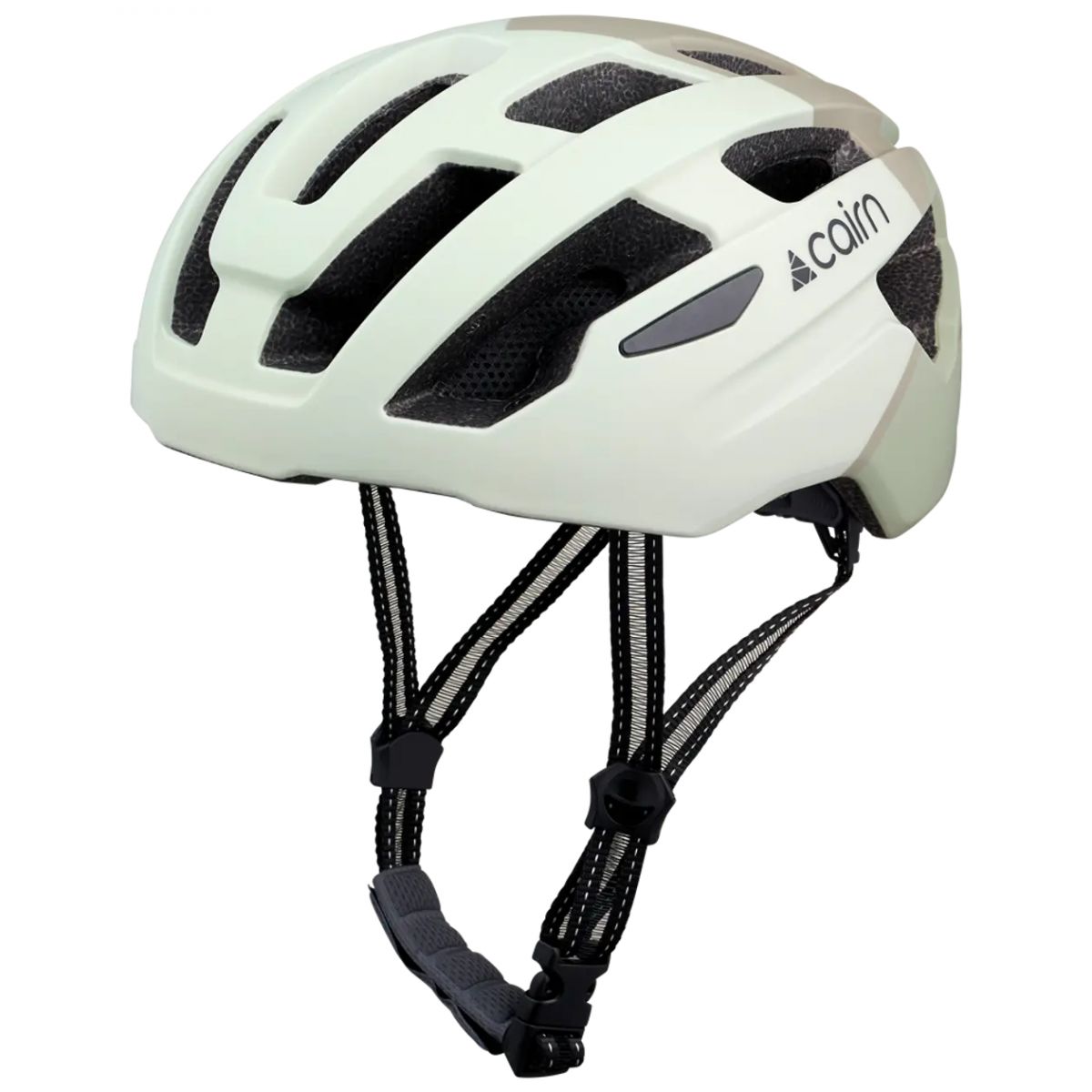 Cairn Prism II, casco de bicicleta, verde claro