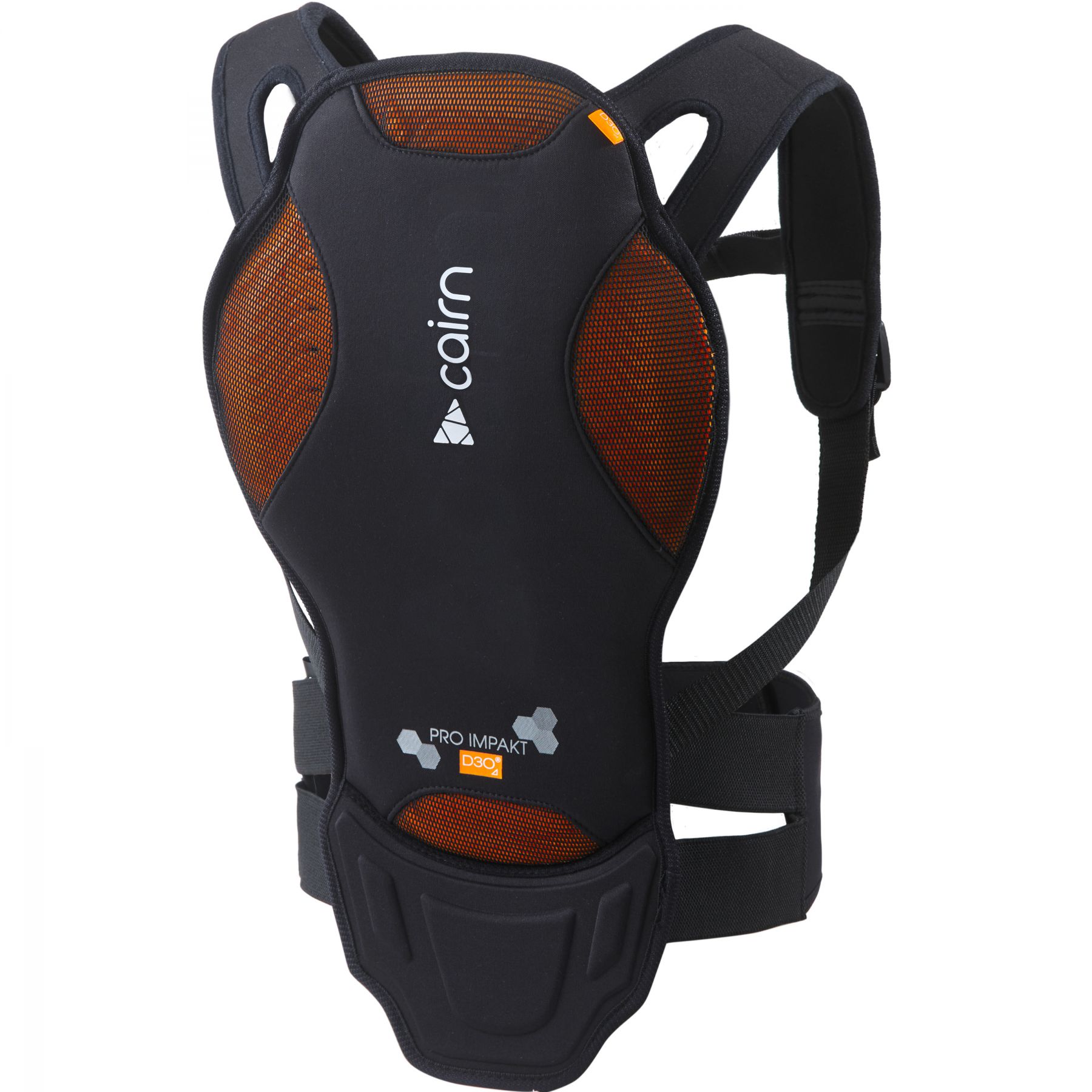 Cairn Pro Impakt II D3O®, protector de espalda, negro
