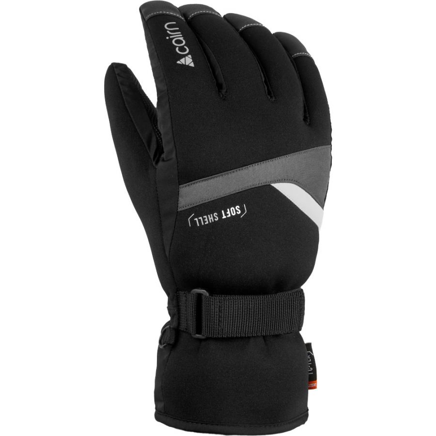 Cairn Styl 2 C-Tex, guantes de esquí, hombre, negro/gris