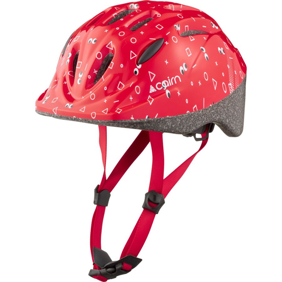 Cairn Sunny, casco de ciclismo, niño, rojo