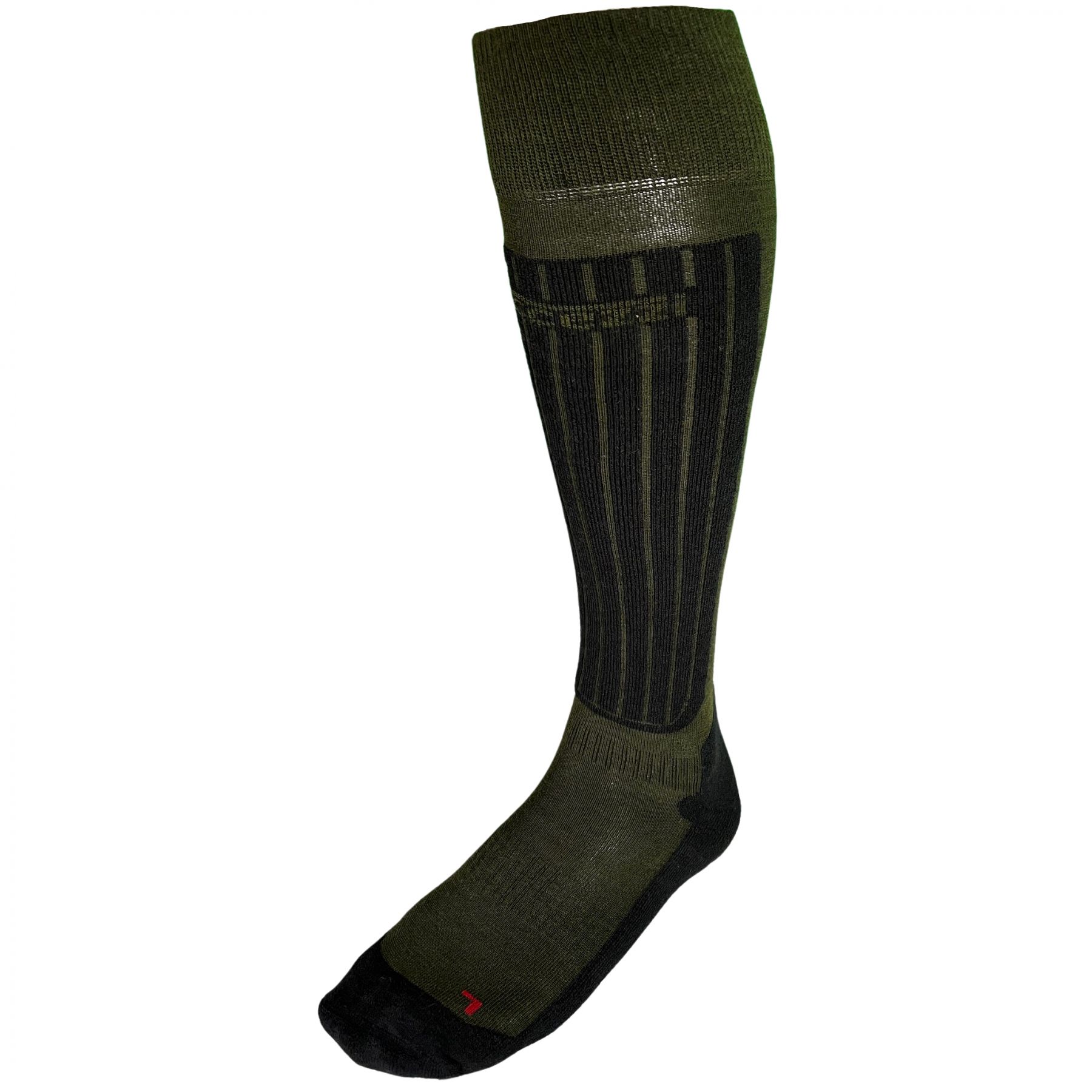 Calcetines de esquí Accezzi Merino 80, verdes