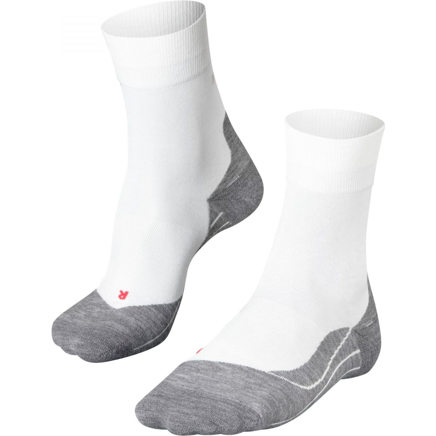 Calcetines de running Falke RU4, hombre, blancos