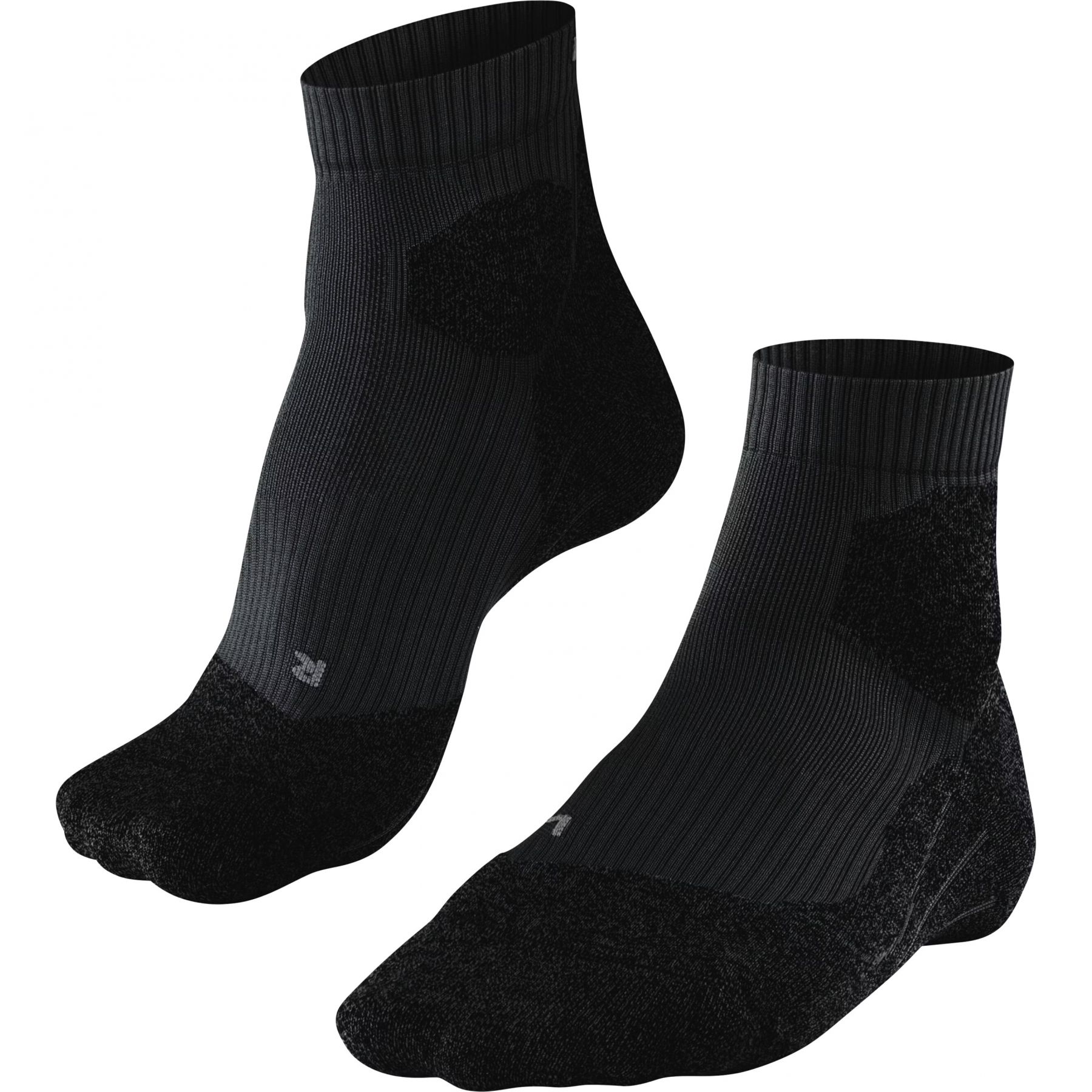 Calcetines Falke RU Trail para hombre, negros