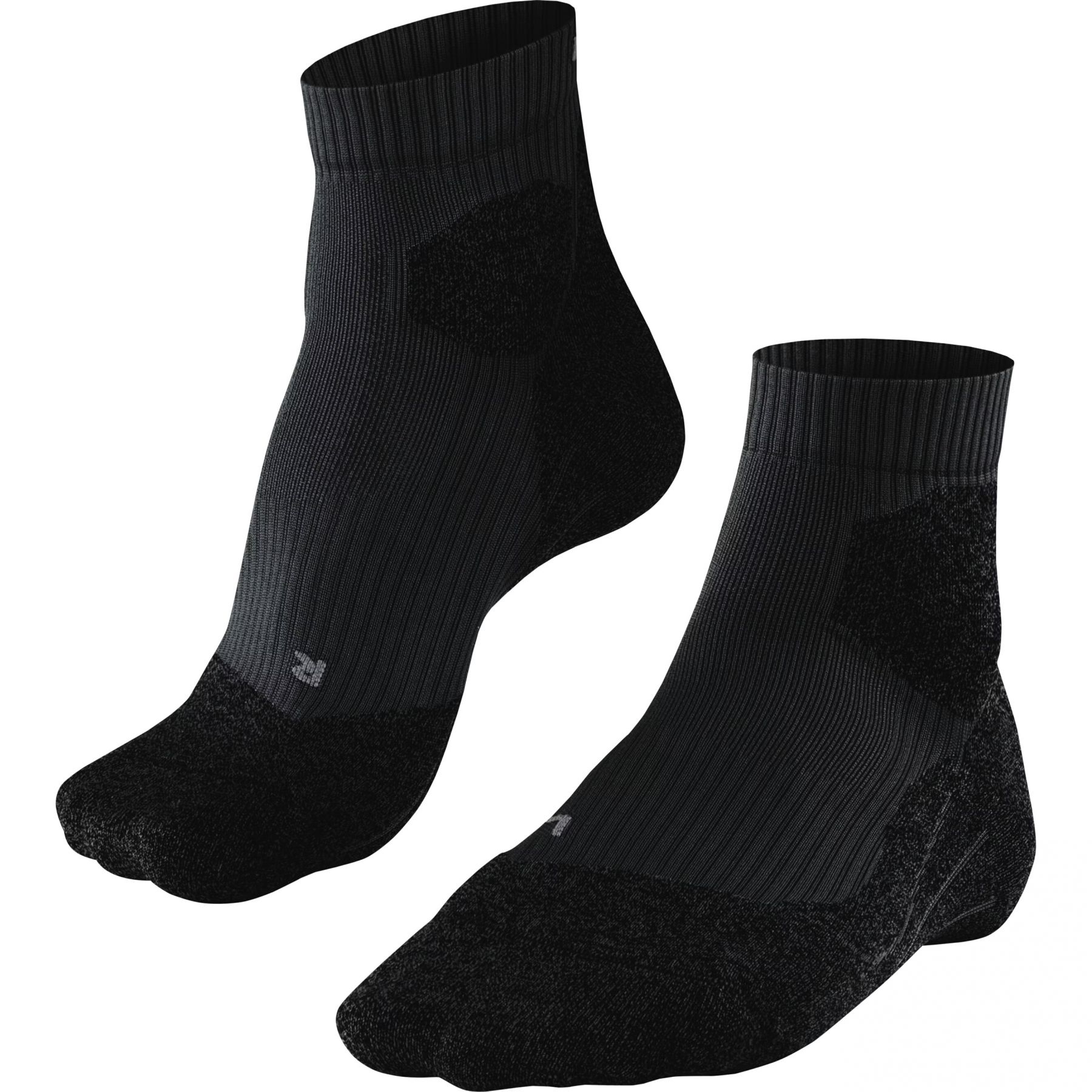 Calcetines Falke RU Trail para mujer, negros