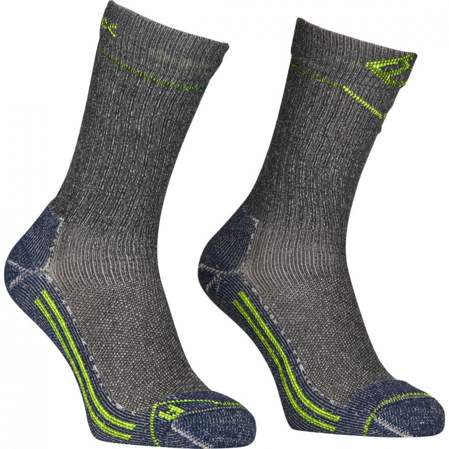 Calcetines Ortovox Hike Classic Mid, hombre, gris