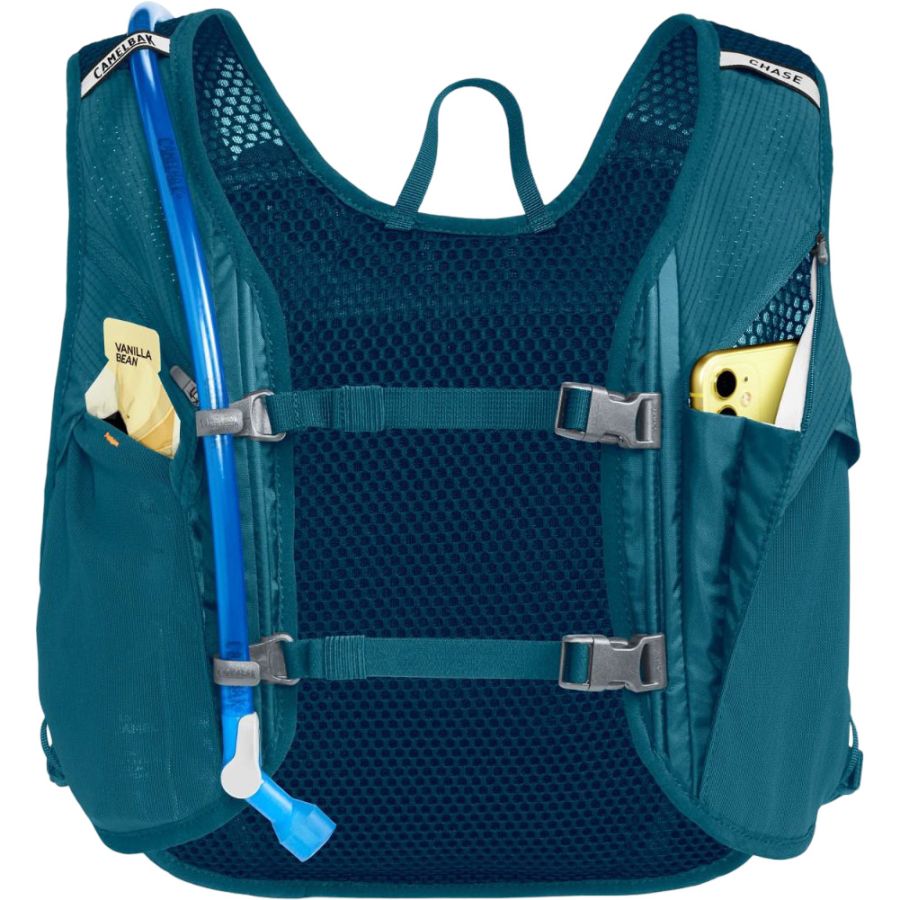 Camelbak Chase Race 4 Vest, chaleco de carrera, 1.5L, azul oscuro