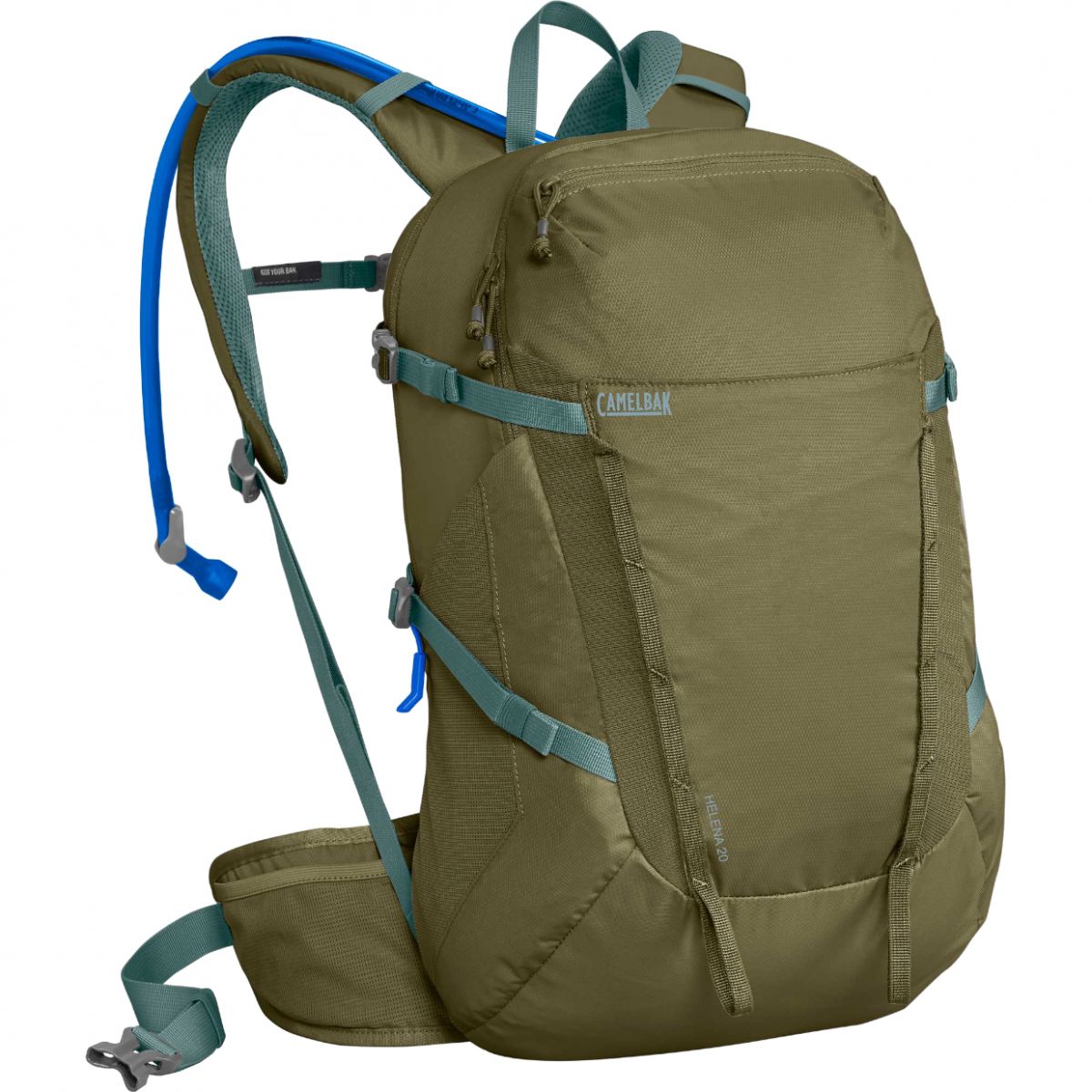 Camelbak Helena 20, mochila con vejiga de agua, verde