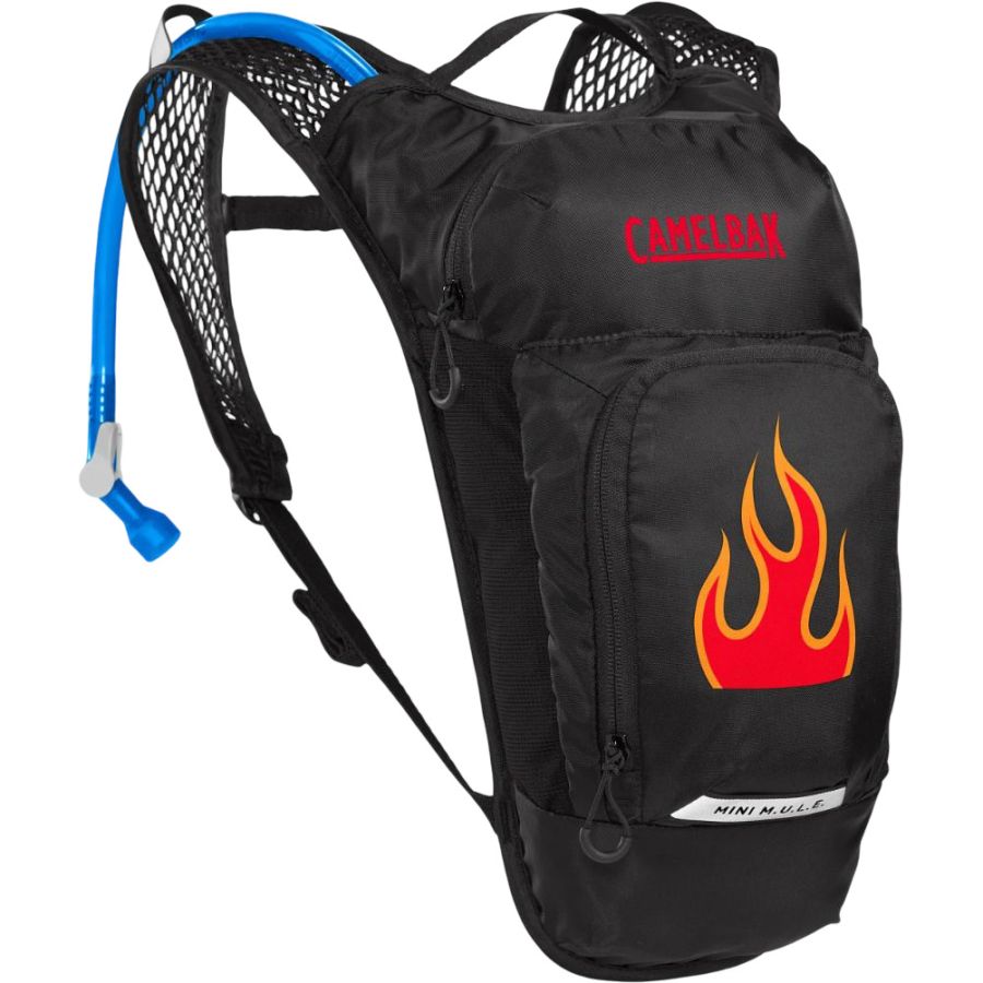 Camelbak Mini Mule 1.5L, mochila, Black/Flames