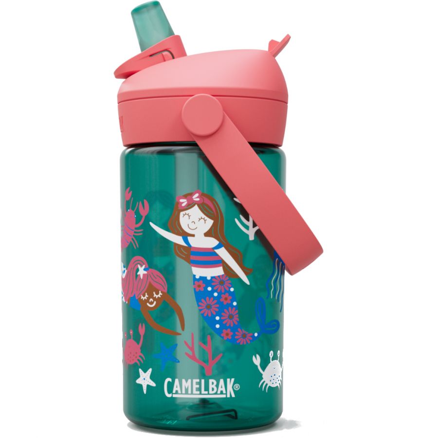 Camelbak Thrive Flip Straw Kids 400ml, botella, niños, amigos sirena