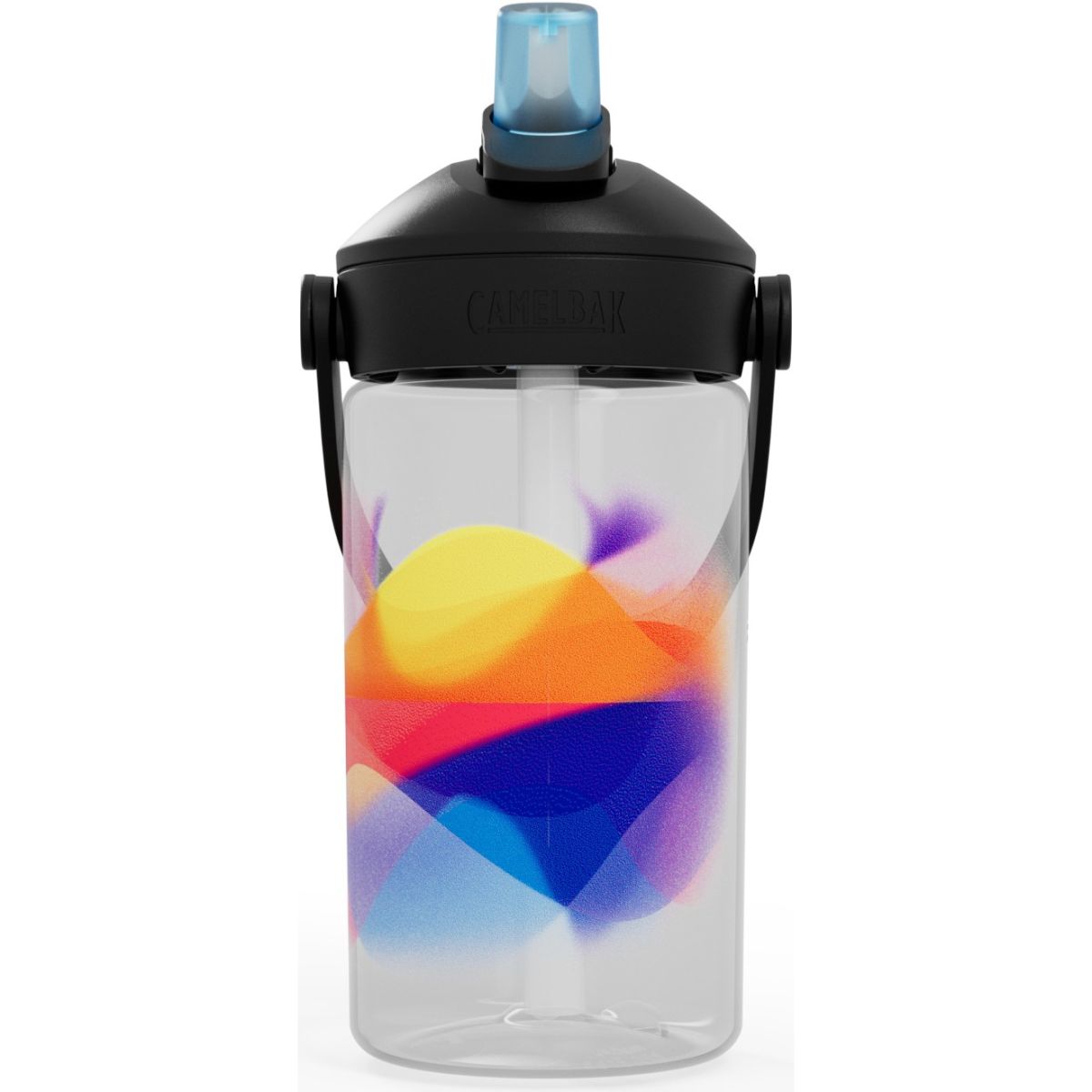 Thrive Flip Straw Kids, botella de agua, 400 ml, Golden Hour