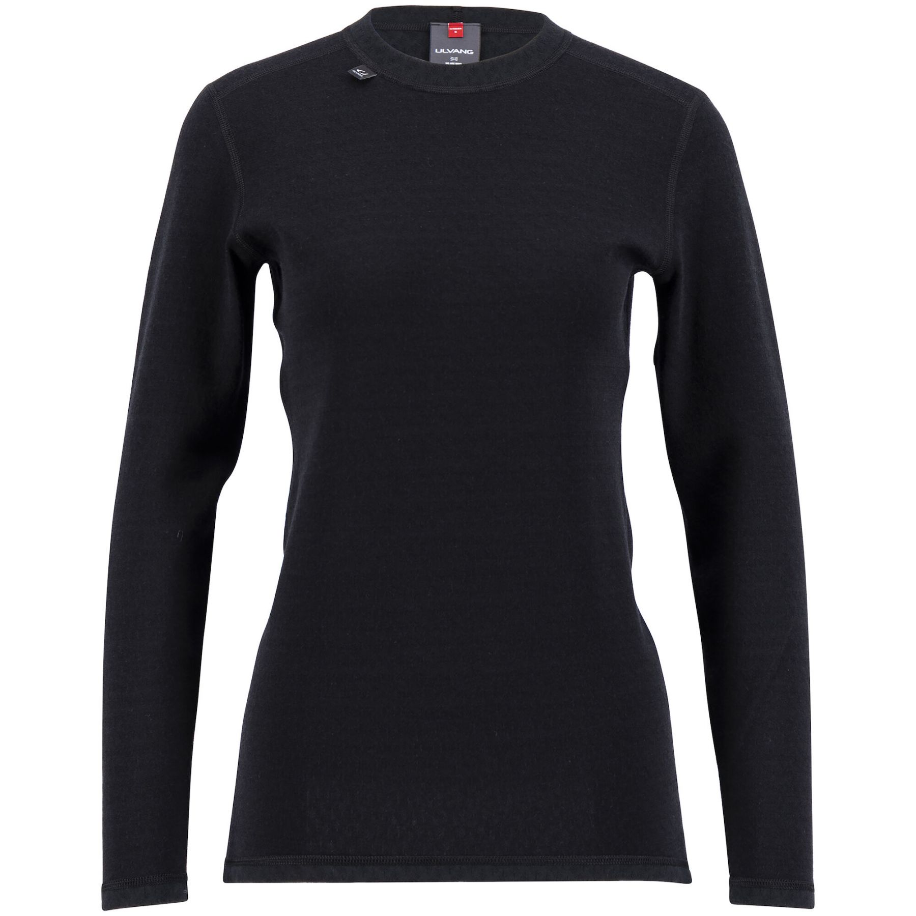 Camiseta interior de esquí Ulvang Comfort 200 Round Neck, mujer, negra