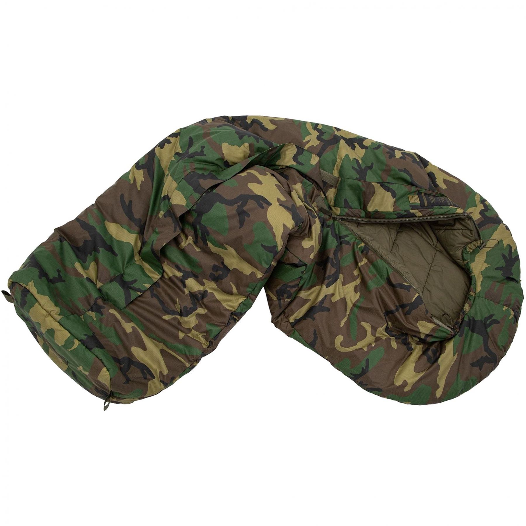 Carinthia SMU Defence 4-185, saco de dormir, camuflaje