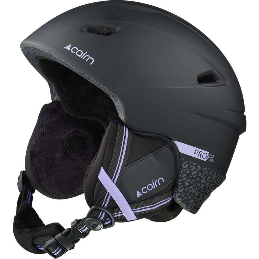 Casco de esquí Cairn Profile, negro/morado