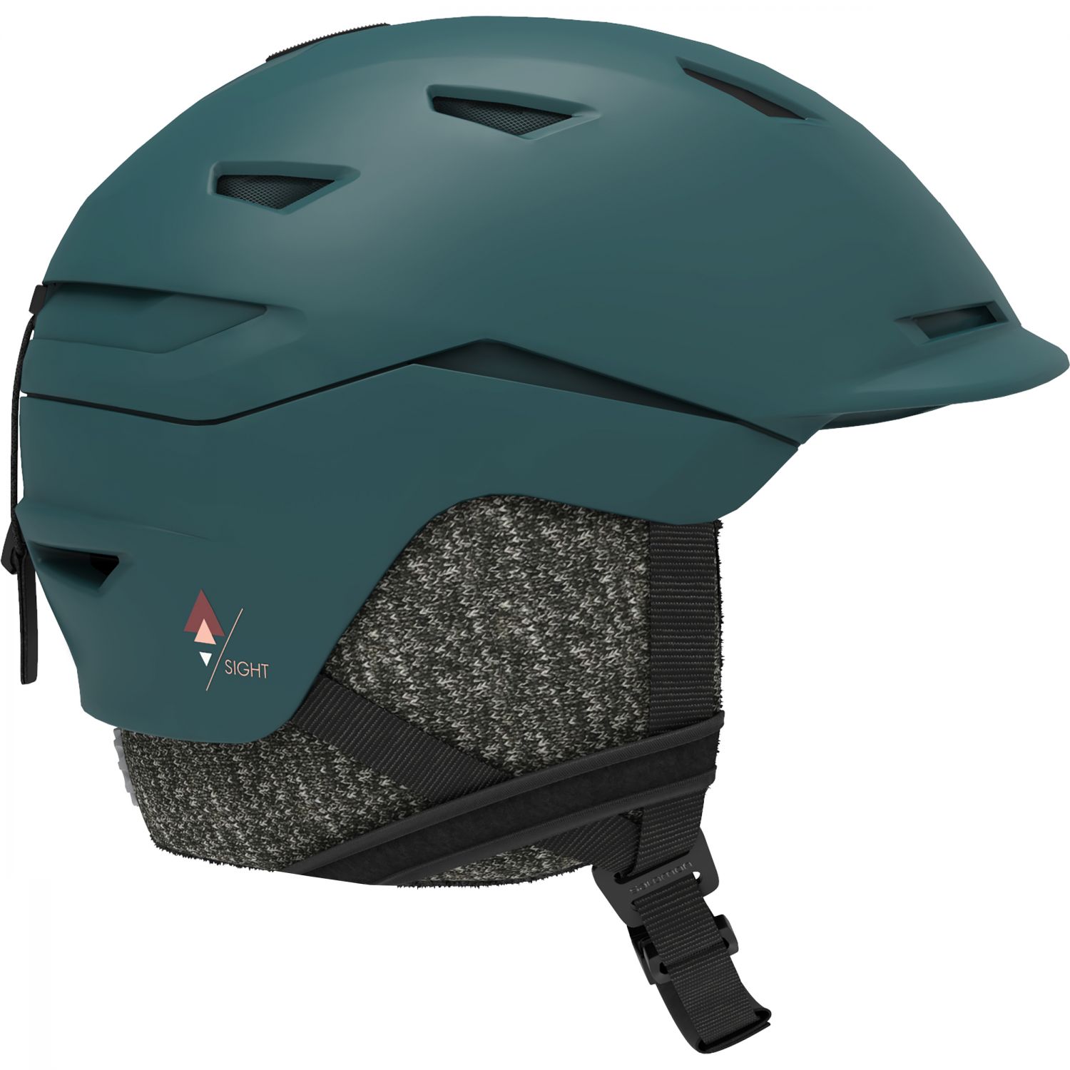 Casco de esquí Salomon Sight W, verde oscuro