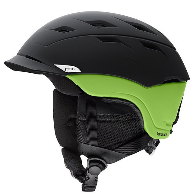 Casco de esquí Smith Variance, Negro/Verde