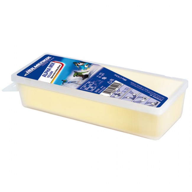 Cera de disco Holmenkol Alphamix, amarilla