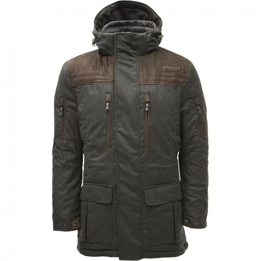 Chaqueta Carinthia G-Loft Loden Parka, hombre, verde oliva