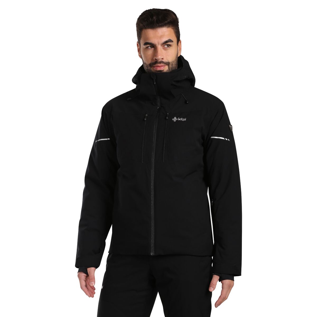 Chaqueta de esquí Kilpi Tonnsi, Negro, Hombre