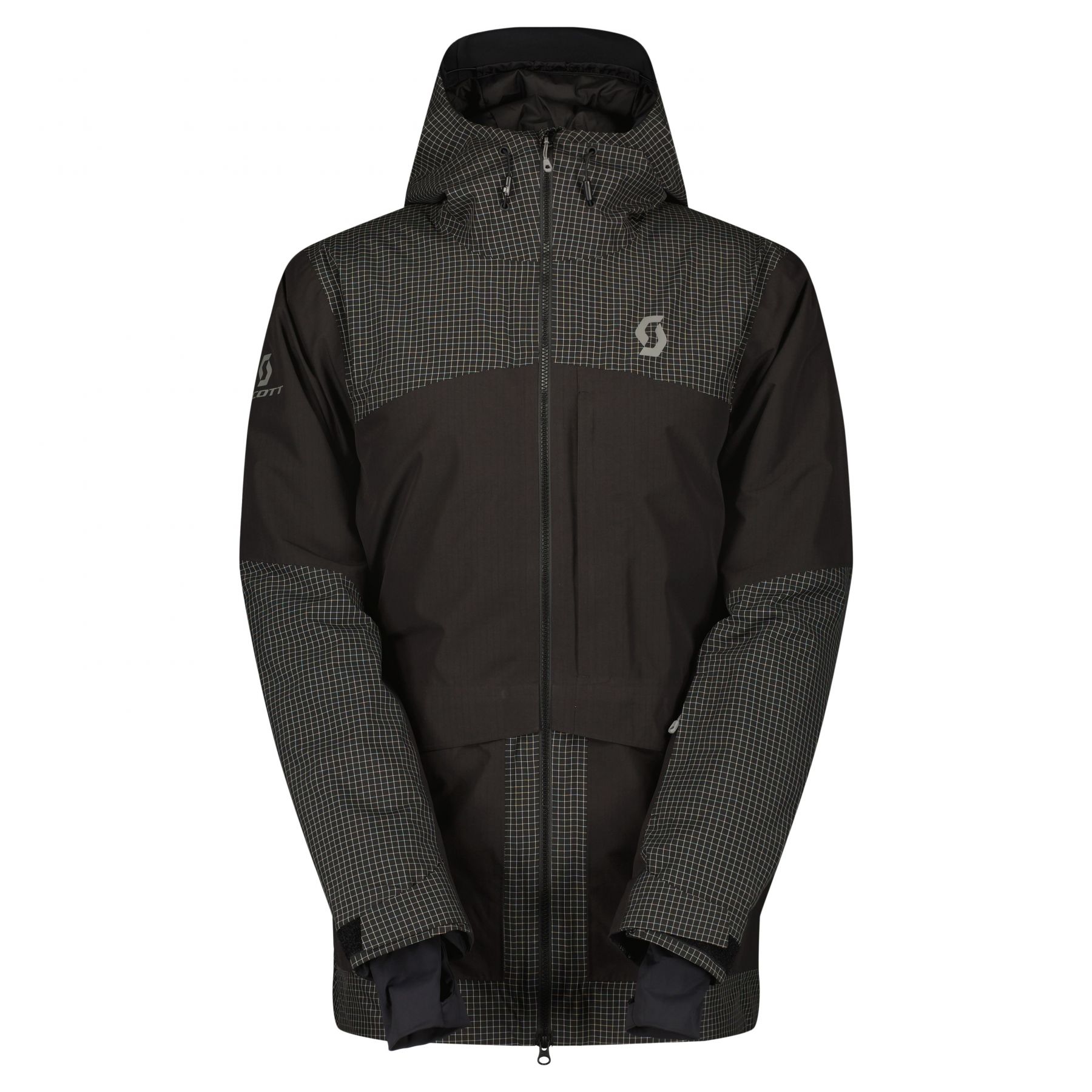 Chaqueta de esquí Scott Ultimate Dryo Ripstop, hombre, negra
