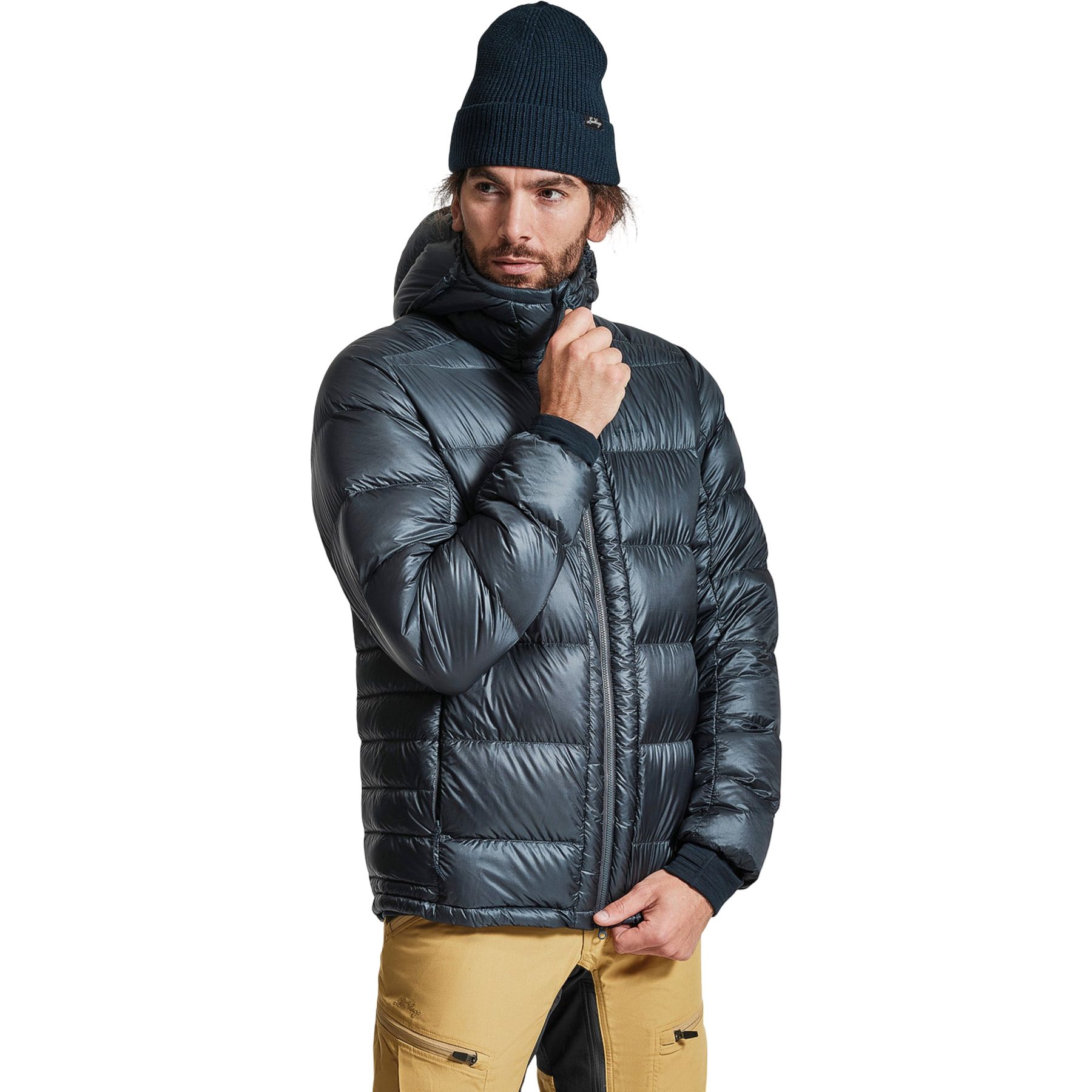 Chaqueta de plumas Lundhags Padje Light Tech Down Jacket M, azul
