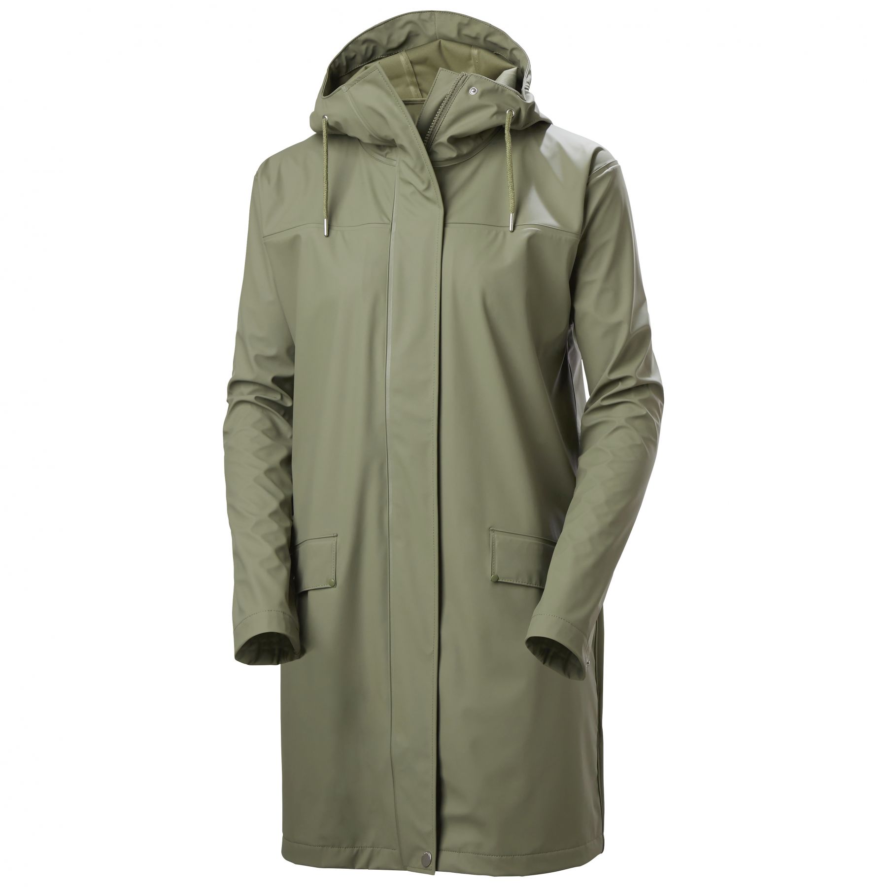 Chubasquero Helly Hansen Moss, mujer, verde claro