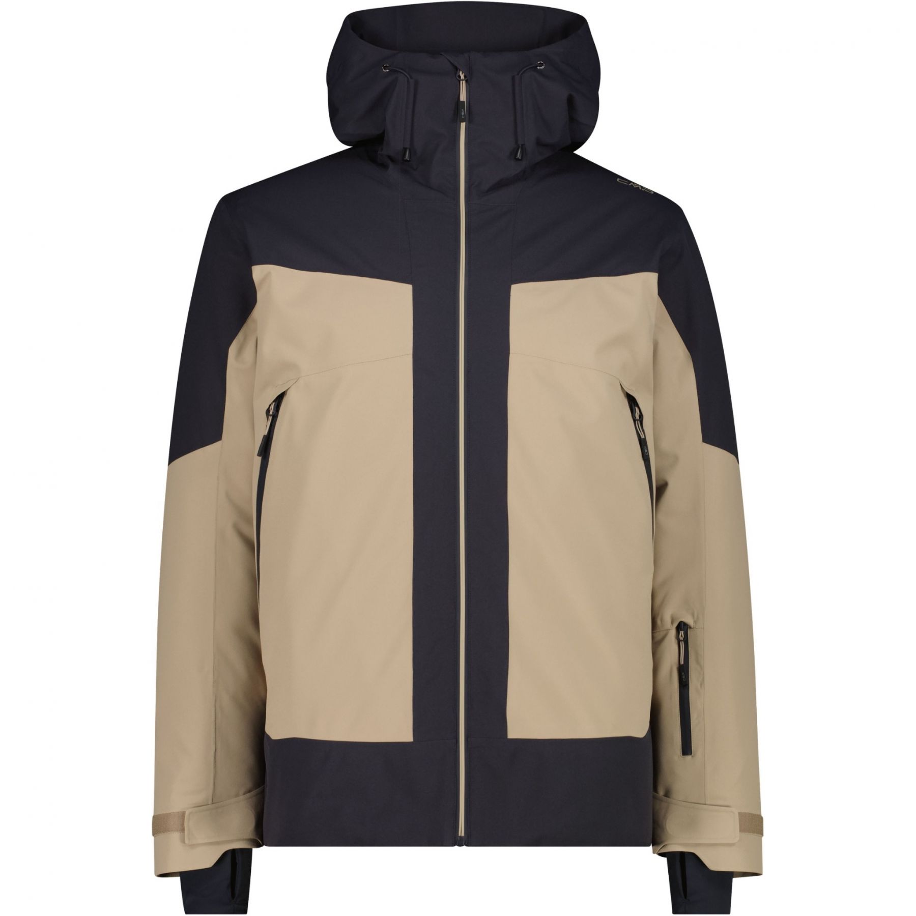Chaqueta de esquí, hombre, beige