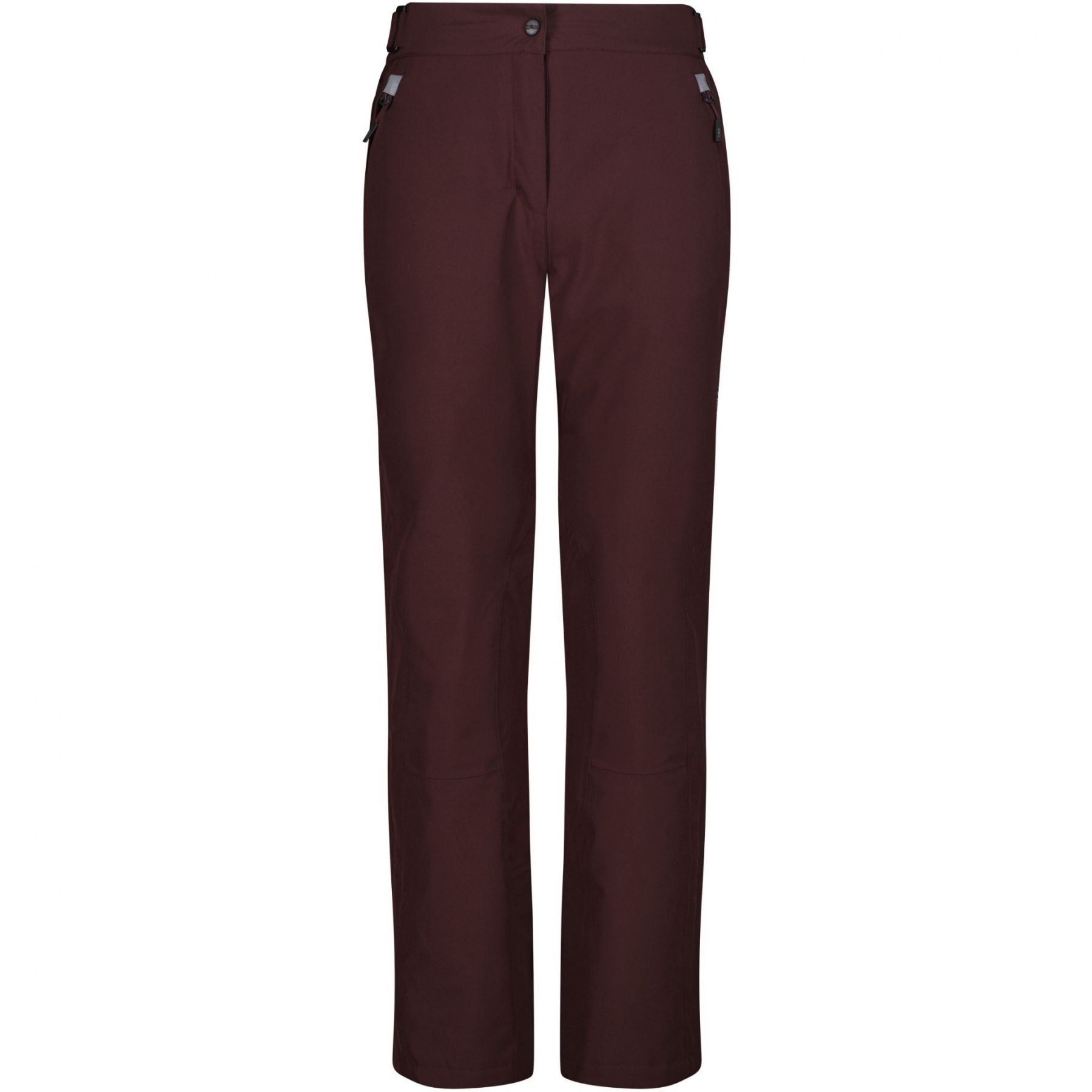 Pantalones de esquí, mujer, burdeos