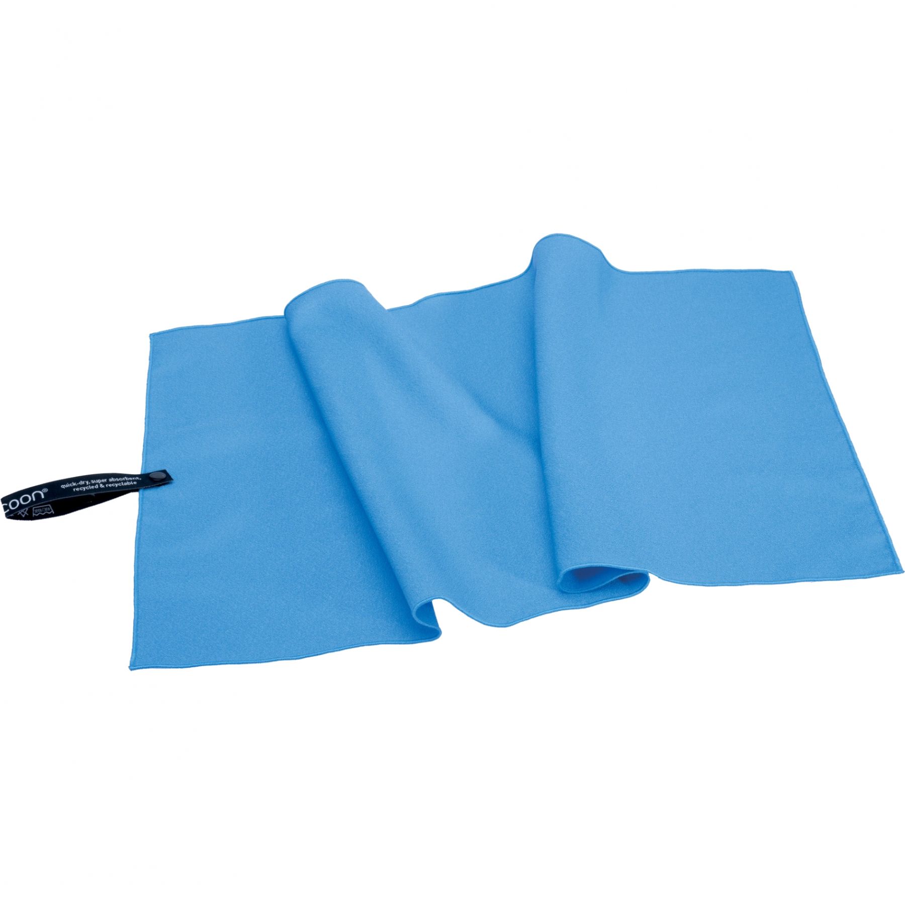 Cocoon Microfiber Towel Hyperlight, toalla de microfibra, azul laguna