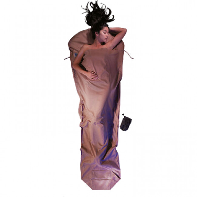 Cocoon MummyLiner, 100% algodón egipcio, caqui