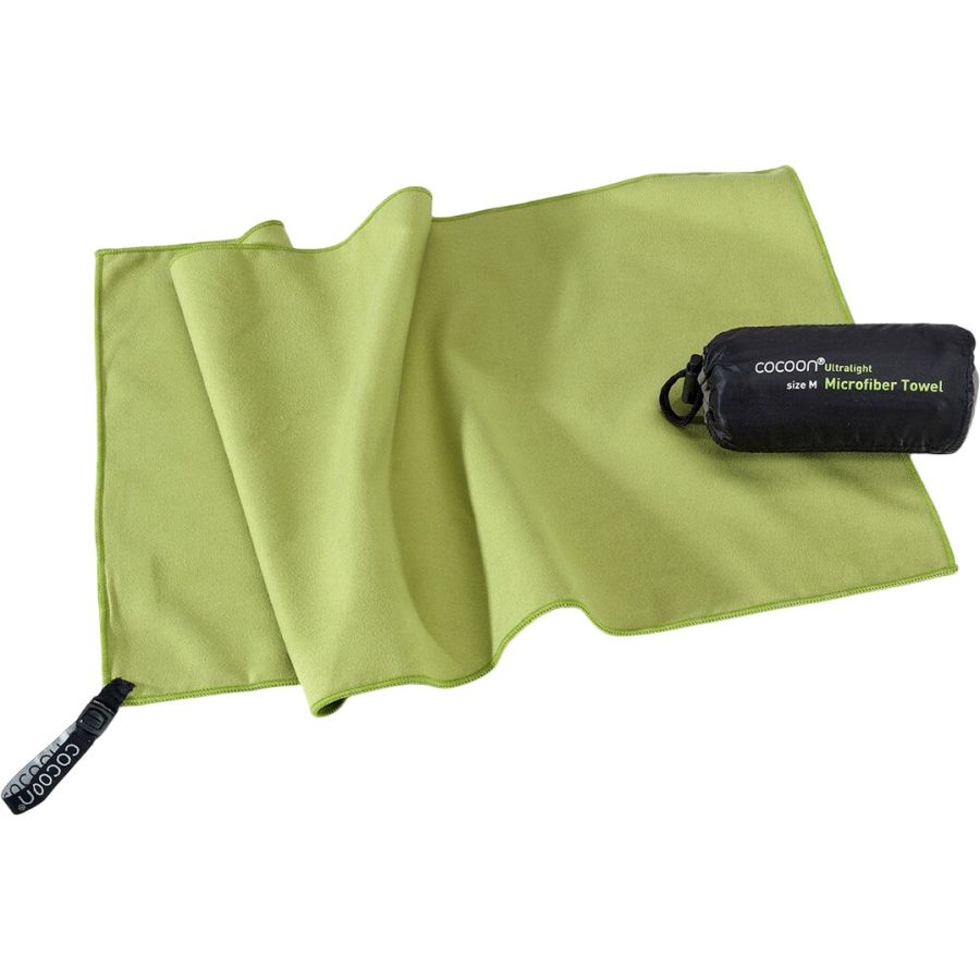 Cocoon Towel Ultralight, toalla de microfibra, wasabi