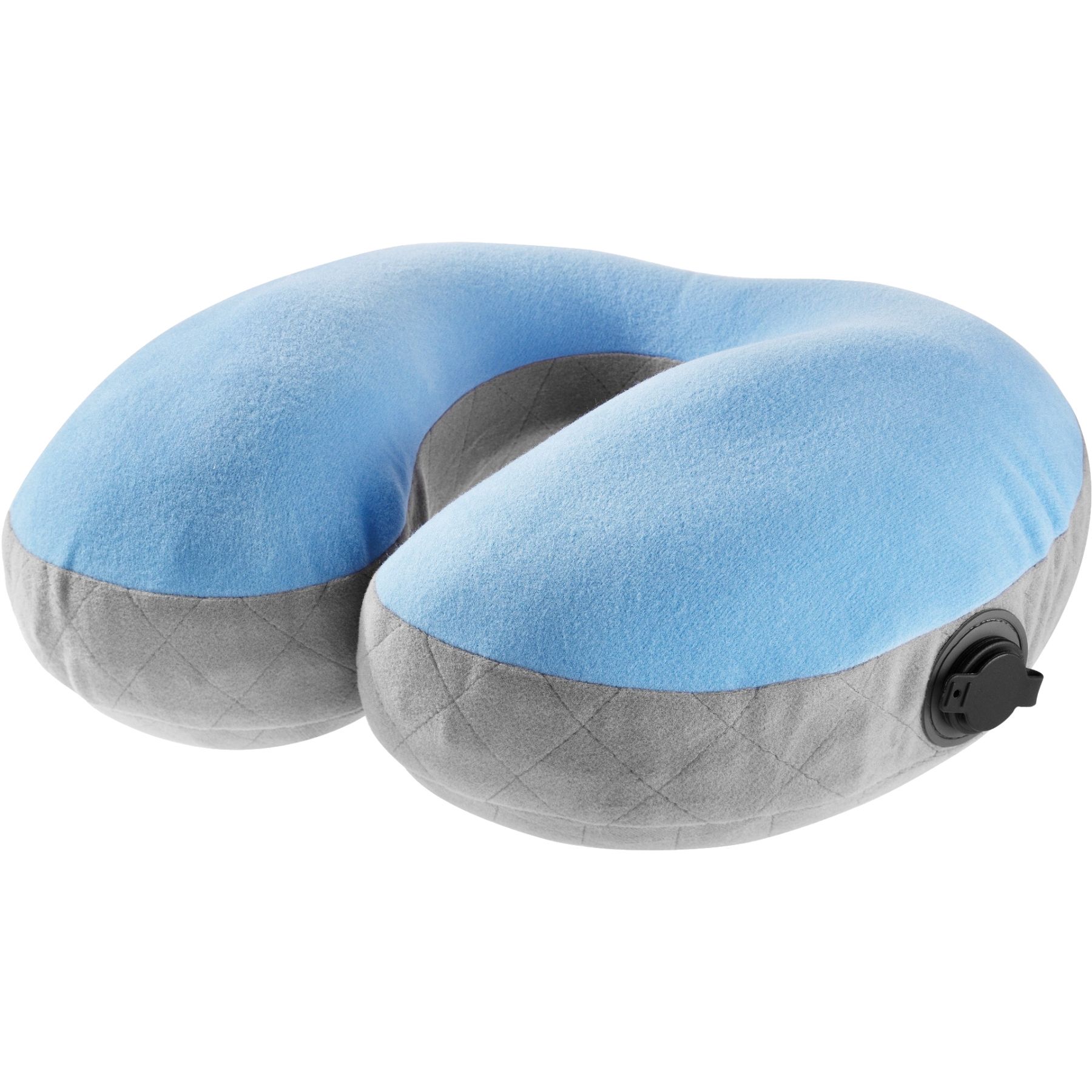 Cocoon U-shaped Neck Pillow, Pude, azul claro/gris