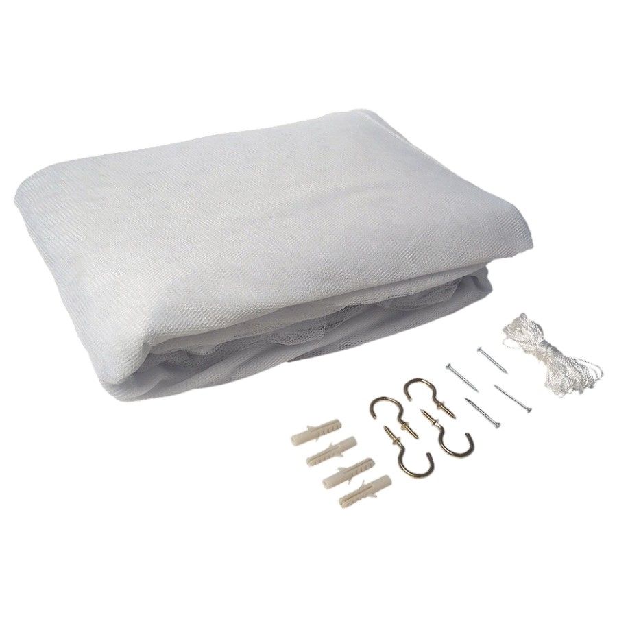 Coghlans Rectangular Mosquito Net, mosquitera, blanca