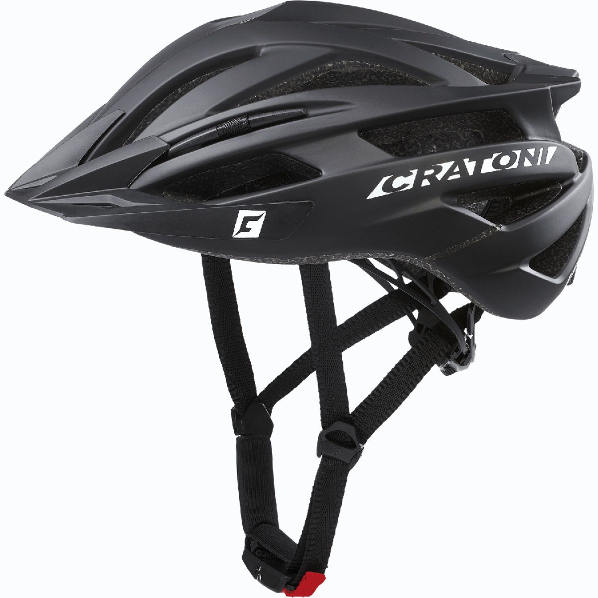 Cratoni Agravic, casco de bicicleta, negro