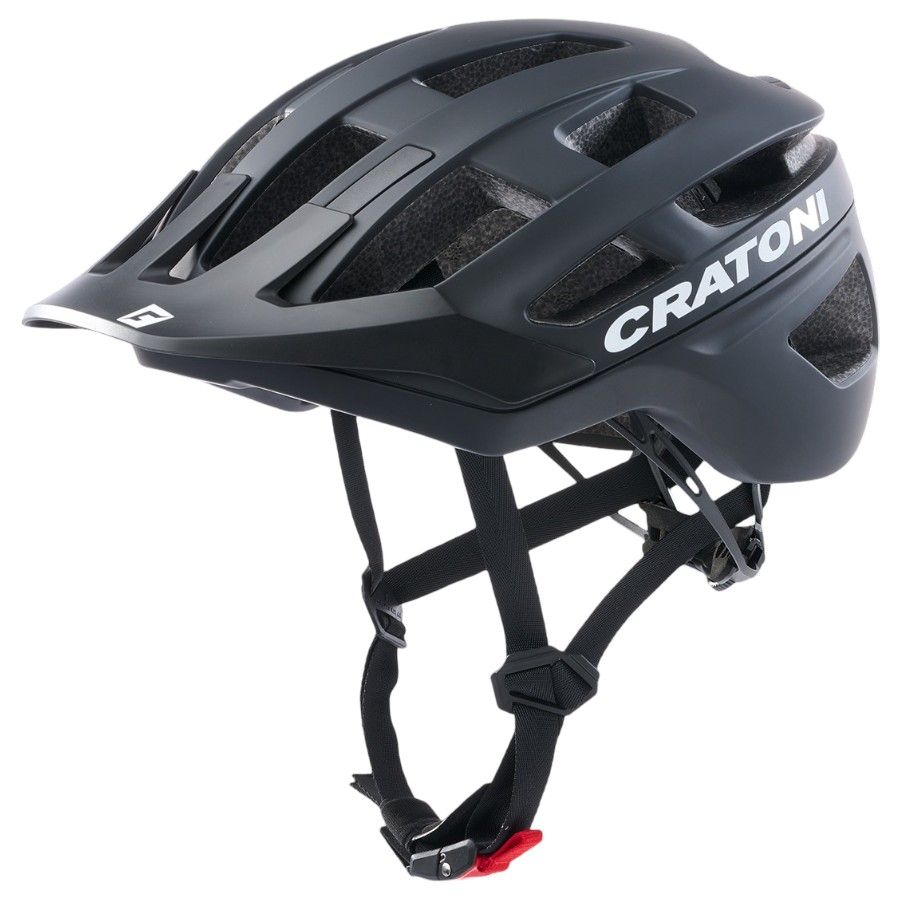 Cratoni Allrace, casco de bicicleta, negro mate