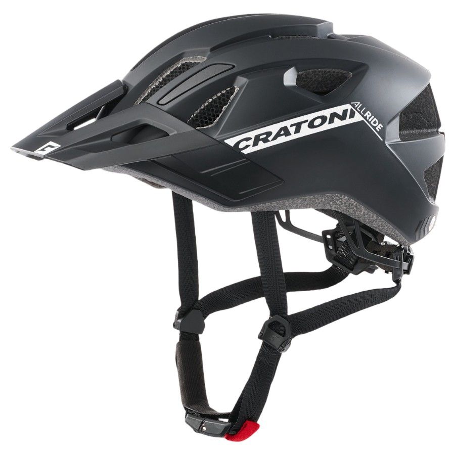 Cratoni Allride, casco de bicicleta, negro mate