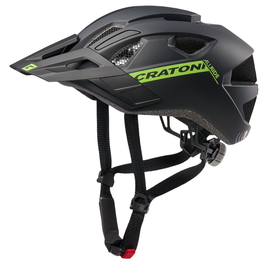 Cratoni Allride JR, casco de bicicleta, negro mate