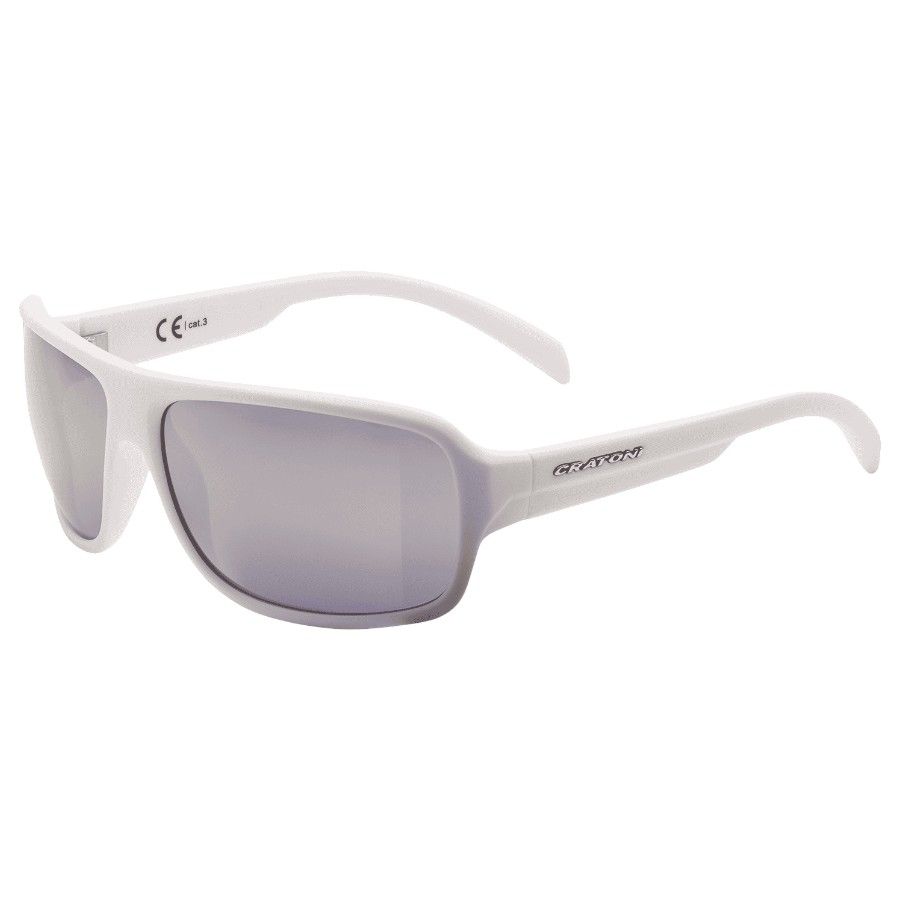 Cratoni C-Ice Color+ Lifestyle Grey-Blue W/ Gold Mirror, gafas de sol, blanco
