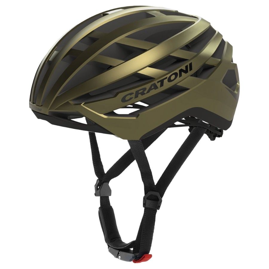 Cratoni C-Vento, casco de bicicleta, verde mate