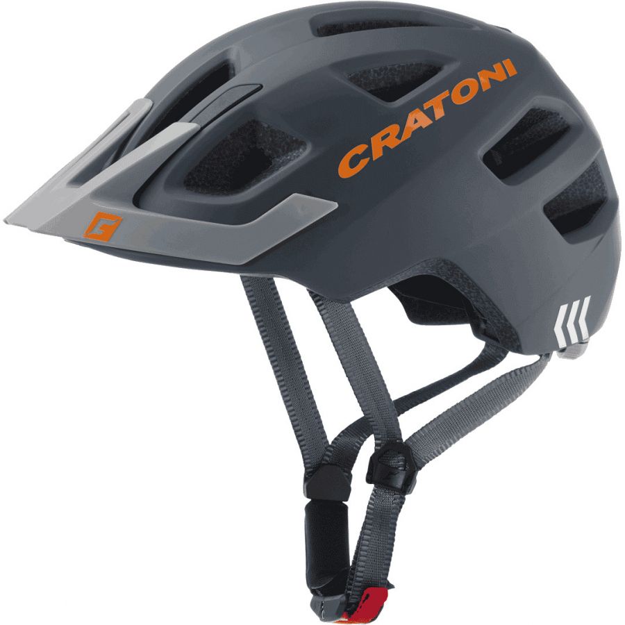 Cratoni Maxster Pro, casco de bicicleta, gris